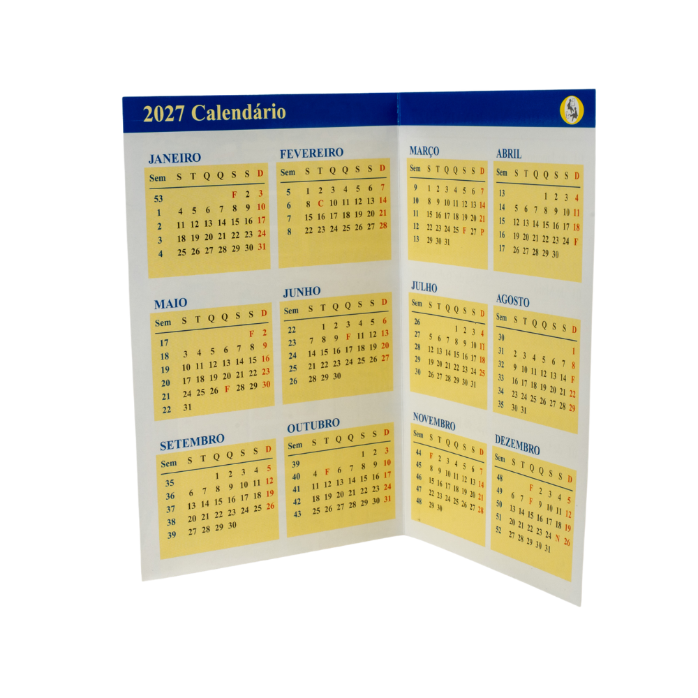 Calendário de Bolso 2027 - Image 2